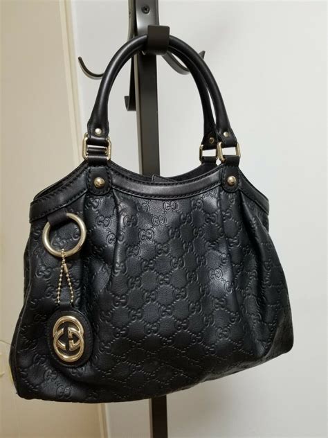 gucci sukey black|gucci guccissima tote.